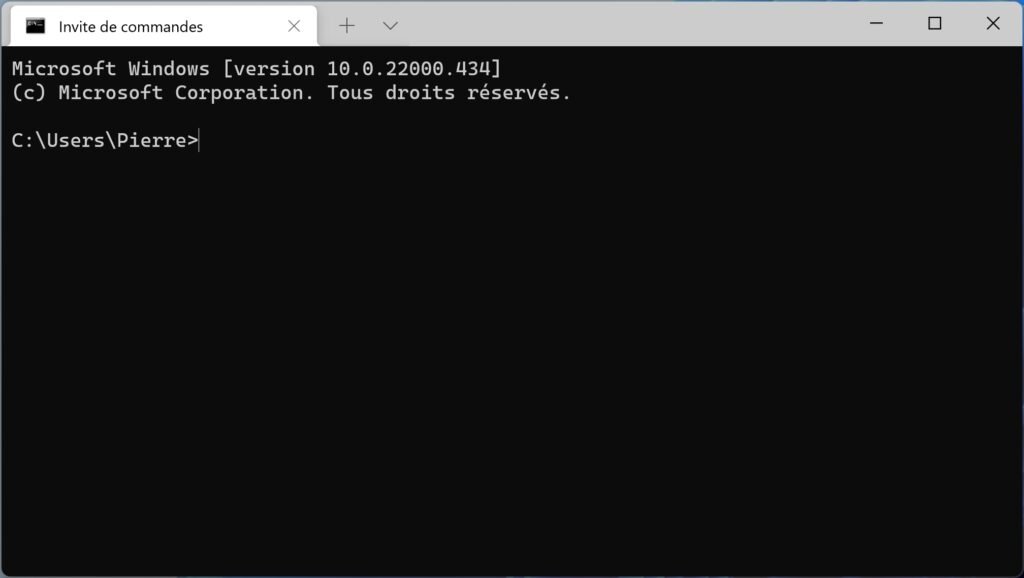 Ouvrir le Terminal Windows avec l'invitation de commandes par défaut – Thebuzzly