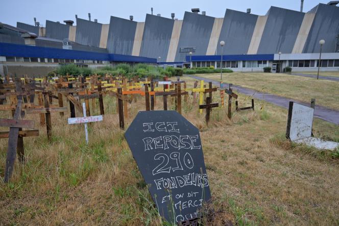 Chez Alvance Aluminium Poitou, Ingrand-sur-Vienne (Vienne), le 17 juin 2021.