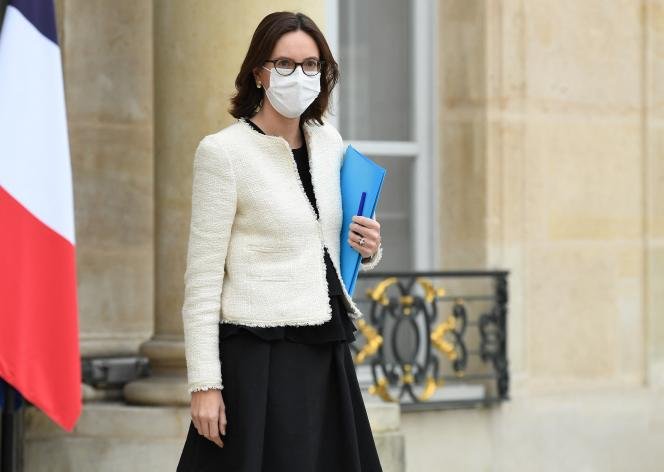 La ministre de la transformation et de la fonction publiques, Amélie de Montchalin, à l'Elysée, le 12 janvier 2022.