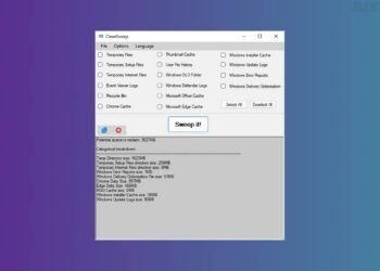 CleanSweep : logiciel de nettoyage PC