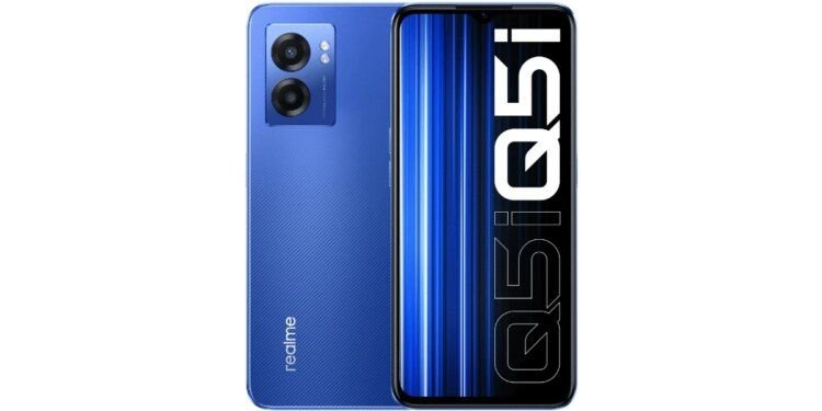 Realme Q5i avec SoC Dimensity 810, batterie 5 000 mAh lancée en Chine : prix, spécifications – Thebuzzly