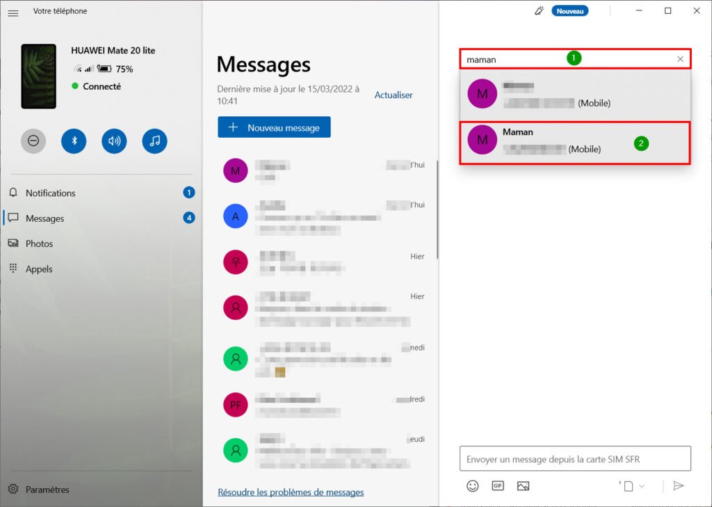 Envoyer et recevoir des SMS depuis votre PC Windows [11, 10] – Thebuzzly