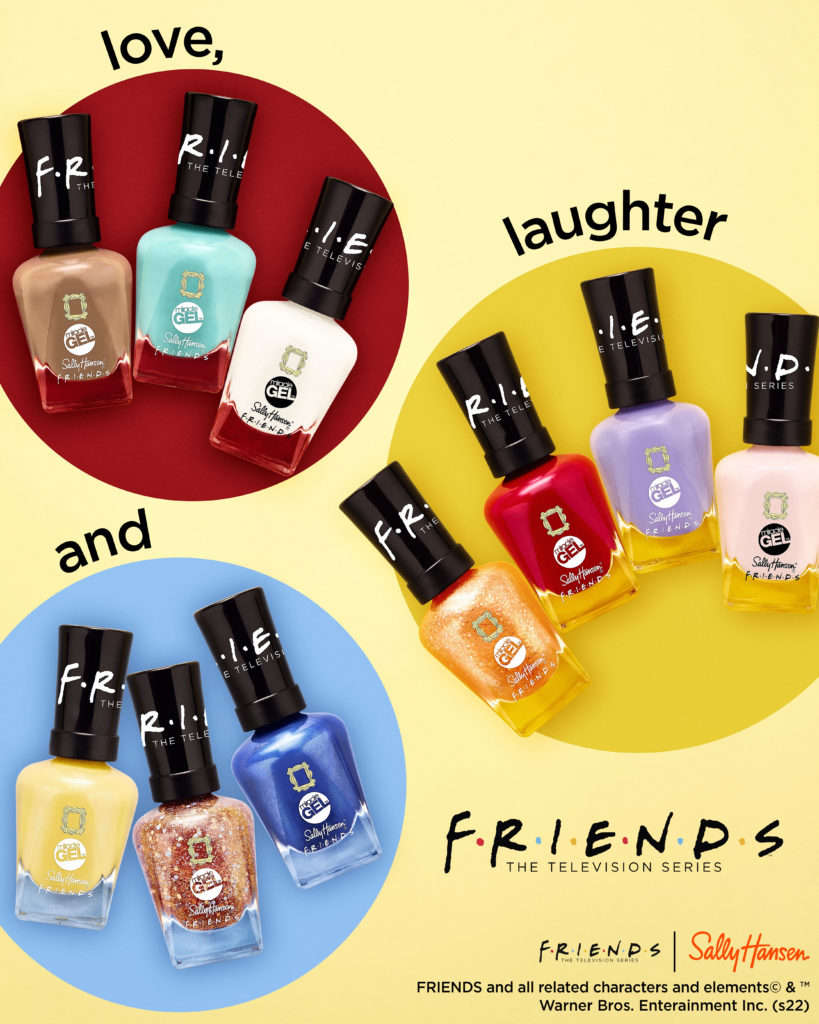 Sally Hansen vient de lancer une collection de vernis à ongles 'Friends'