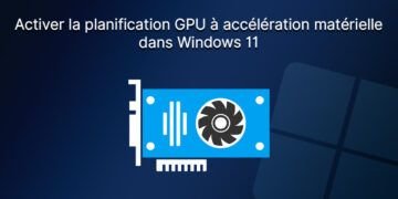 Activer la planification GPU pour améliorer les performances dans le jeu