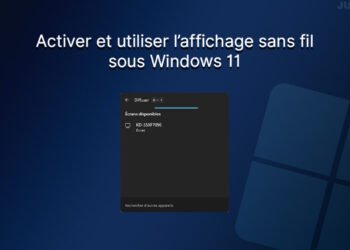 comment activer et utiliser l’affichage sans fil