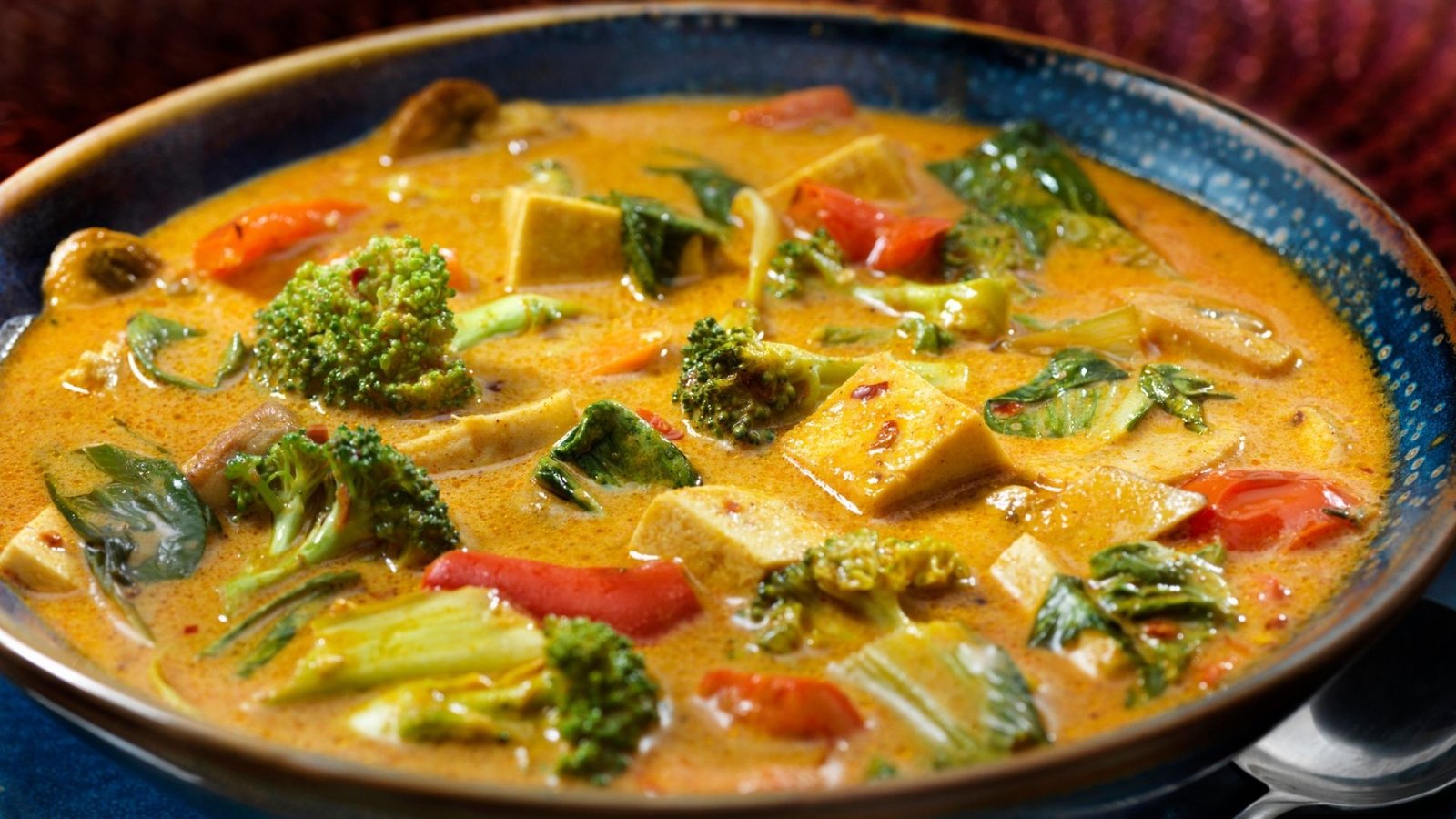 curry de tofu aux légumes