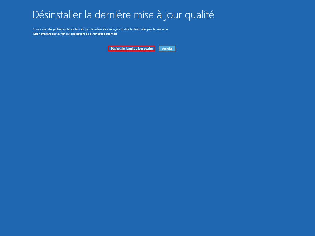 Désinstaller une mise à jour de qualité (cumulative) sur Windows 11 – Thebuzzly