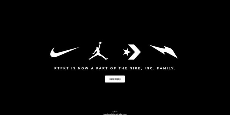 Le bras Web3 de Nike 'RTFKT' ajoute le dixième domaine de service de noms Ethereum dans sa cagnotte – Thebuzzly