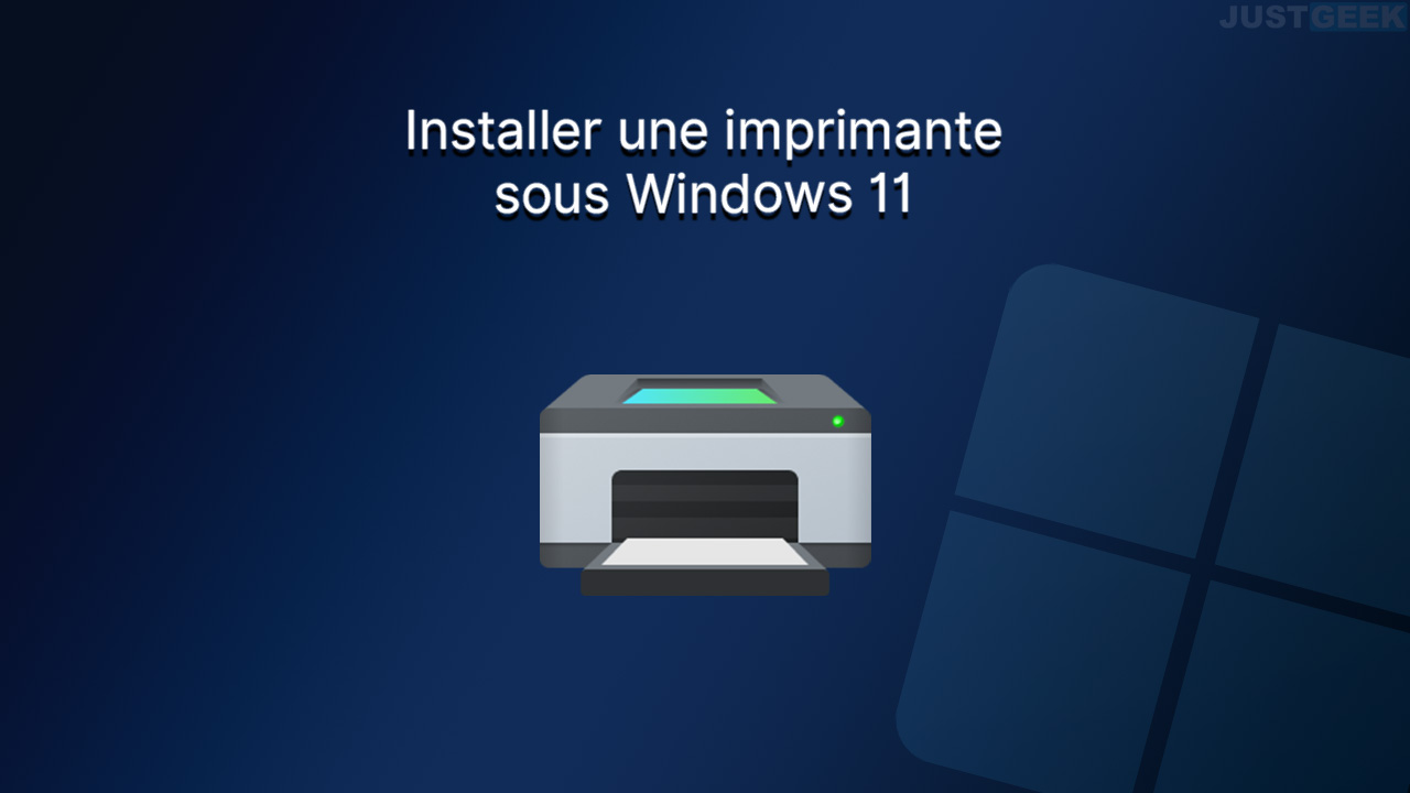 comment installer une imprimante canon sous windows 11