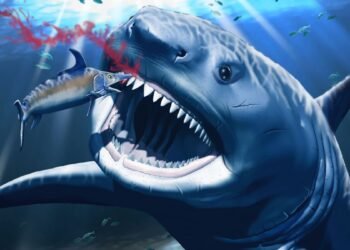 Qu'est-ce qui a causé le méga-mal de dents de cet énorme mégalodon ?