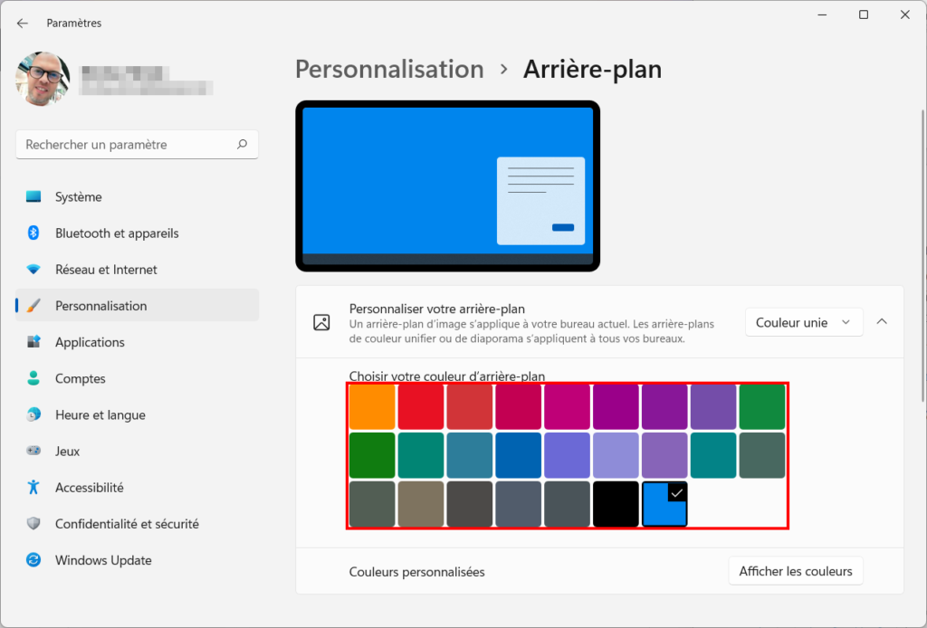 Personnaliser un thème sur Windows 11 (couleur, sons, curseur, fond d’écran) – Thebuzzly'écran