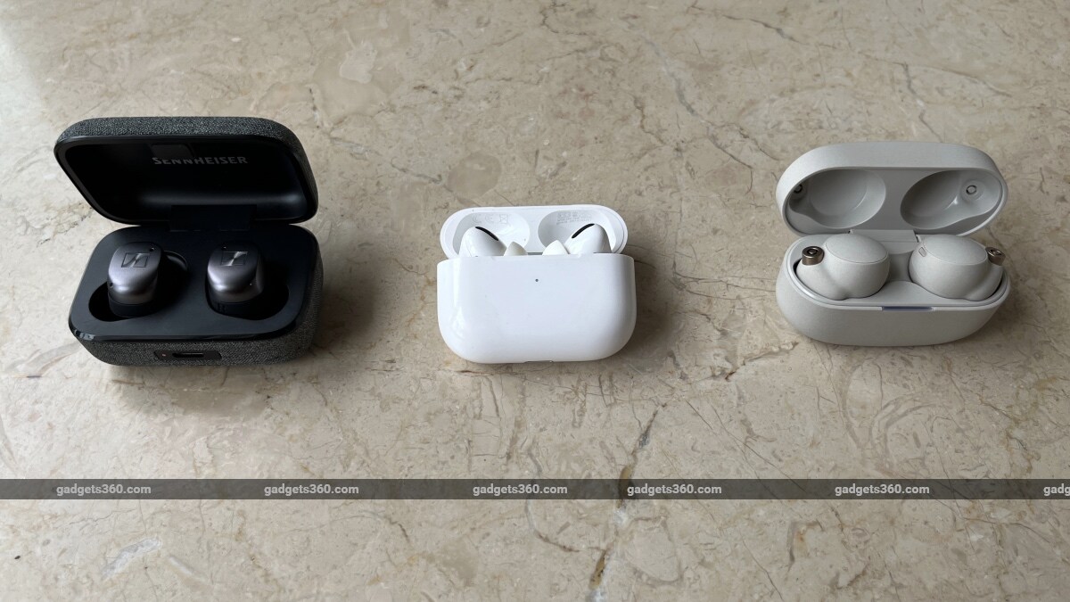 airpods pro vs sony wf vs sennheiser mtw3 comparaison main2 Apple Sony Sennheiser