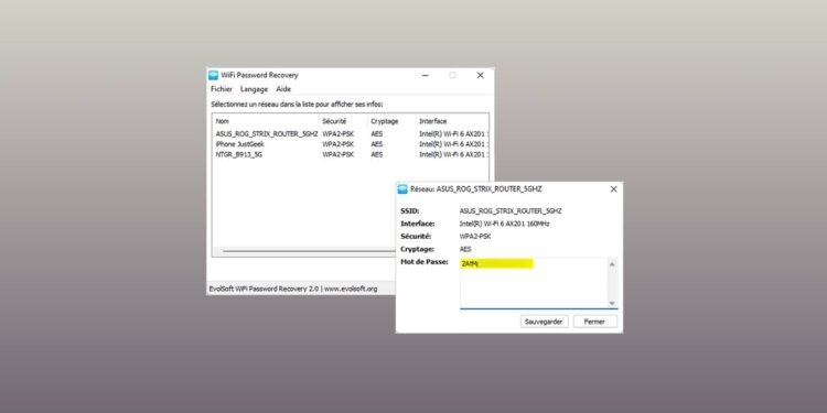 Récupérez tous les mots de passe WiFi enregistrés sur votre PC