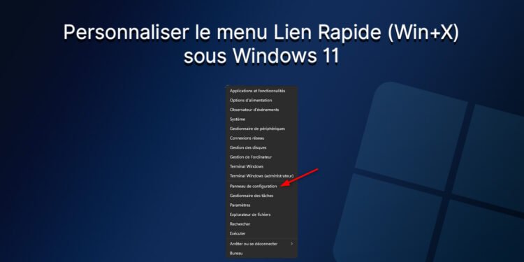 Comment personnaliser le menu Quick Link (Win+X) dans Windows 11 ? – Thebuzzly