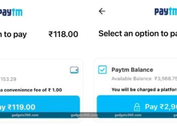 paytm surcharge captures d'écran de recharge mobile gadgets 360 Paytm