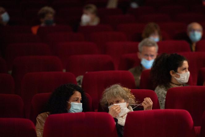 Un cinéma, à Belle-Ile-en-Mer (Morbihan), le 19 mai 2021.