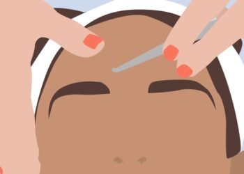 L’image peut contenir : tête, visage, peau et mâchoire