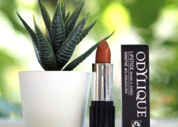 Rouge à lèvres Odylique |  Blogueuse beauté britannique