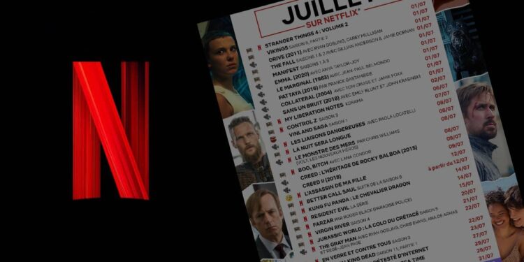 nouveaux films et séries en juillet 2022 – Thebuzzly