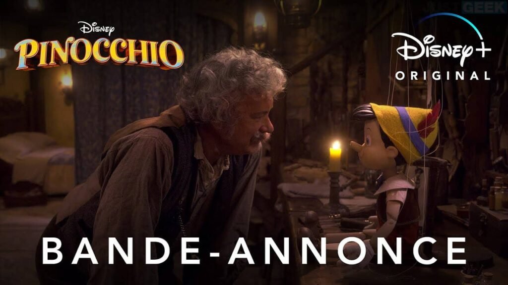 une première bande-annonce pour le remake live-action Pinocchio bande-annonce du remake avec Tom Hanks