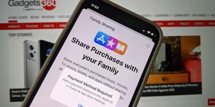 Le partage des achats d'Apple empêche les utilisateurs en Inde d'accéder aux applications payantes des membres de la famille – Thebuzzly