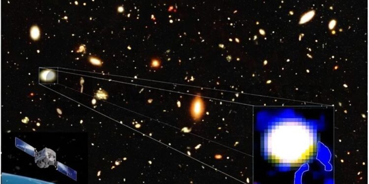 Distant Dwarf Galaxy Formation Spotted by Research Team With Indian Scholar