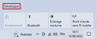 Désactiver le mode avion sur Windows 10