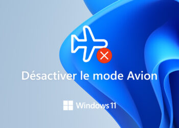 Désactiver le mode avion sur Windows 11
