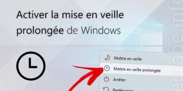 Activer l'hibernation de Windows