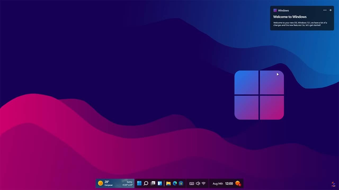 Et si Windows 12 ressemblait à ça ? 🤩 – Thebuzzly