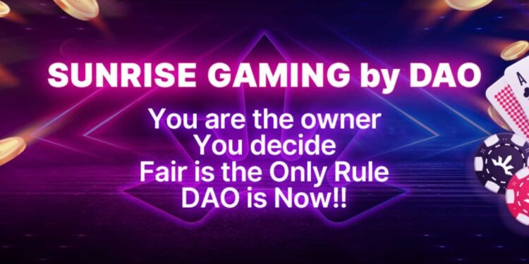 Sunrise Gaming By DAO lance la version alpha du casino en chaîne – Thebuzzly