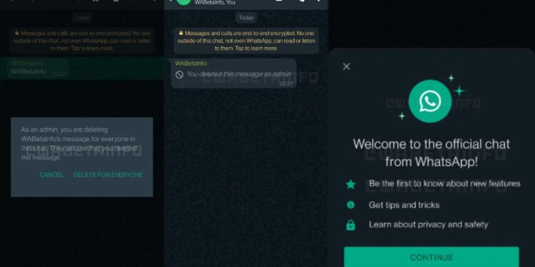 WhatsApp permettra bientôt aux administrateurs de groupe de supprimer des messages pour tout le monde sur Android : rapport – Thebuzzly