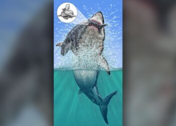 Une attaque terrifiante de mégalodon contre une baleine révélée dans des fossiles vieux de 15 millions d'années