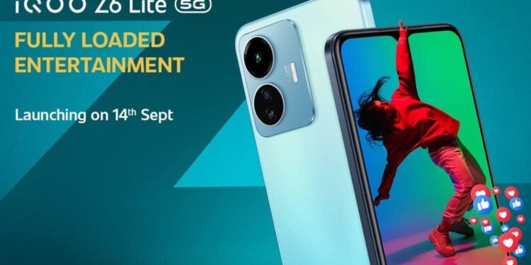 iQoo Z6 Lite 5G India Launch Date Set for September 14; Confirmed to Sport 120Hz Display: All Details 