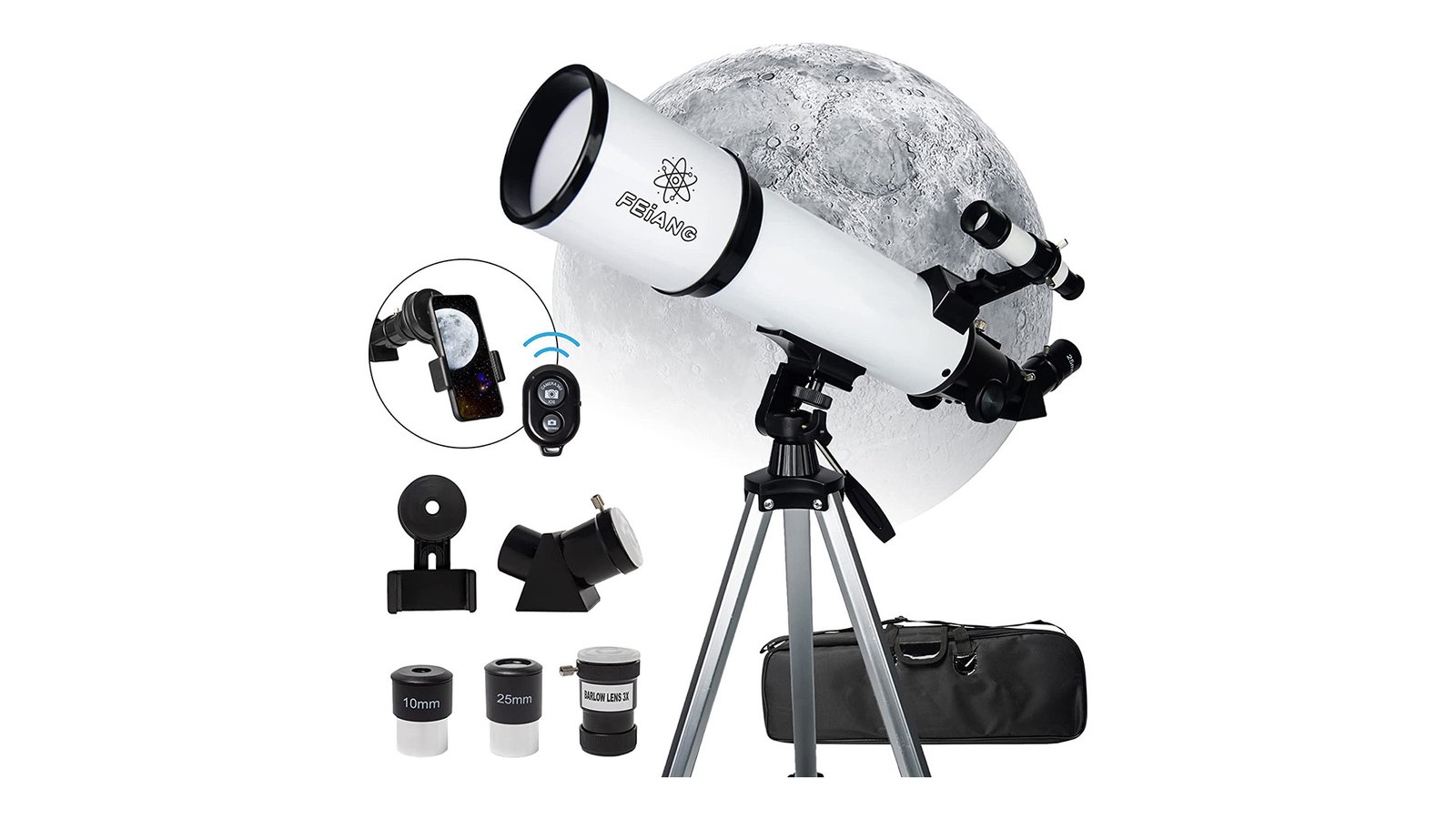 Regardez les étoiles avec ce kit de télescope Feiang, plus de 50 % de réduction sur Amazon