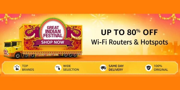 Vente Amazon Great Indian Festival 2022: meilleures offres sur les routeurs sans fil – Thebuzzly