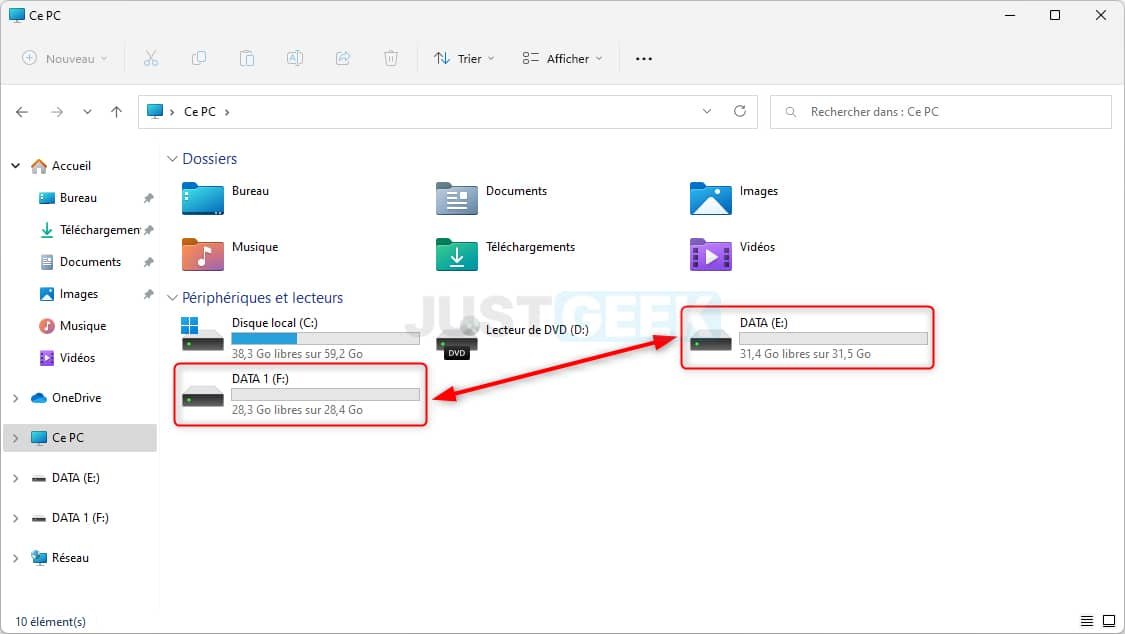 Partitionner un disque dur ou un SSD sous Windows 11 : 3 méthodes