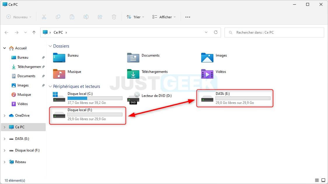 Partitionner un disque dur ou un SSD sous Windows 11 : 3 méthodes