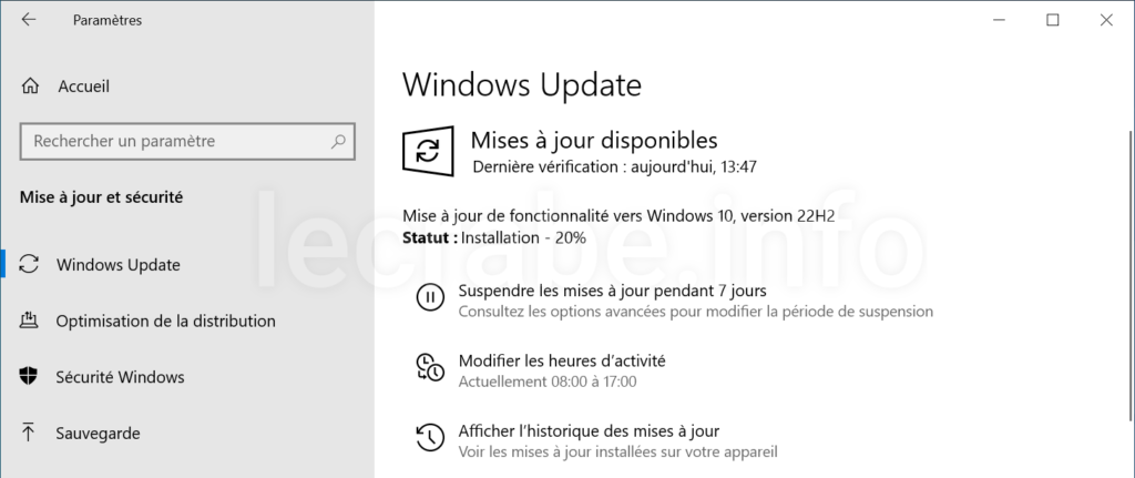 Comment téléchargez et installez Windows 10 22H2 – Thebuzzly