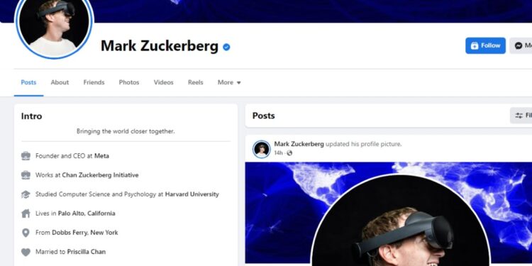 Le compteur d'abonnés Facebook chute pour plusieurs utilisateurs, le nombre de Mark Zuckerberg tombe en dessous de 10 000 : Détails – Thebuzzly