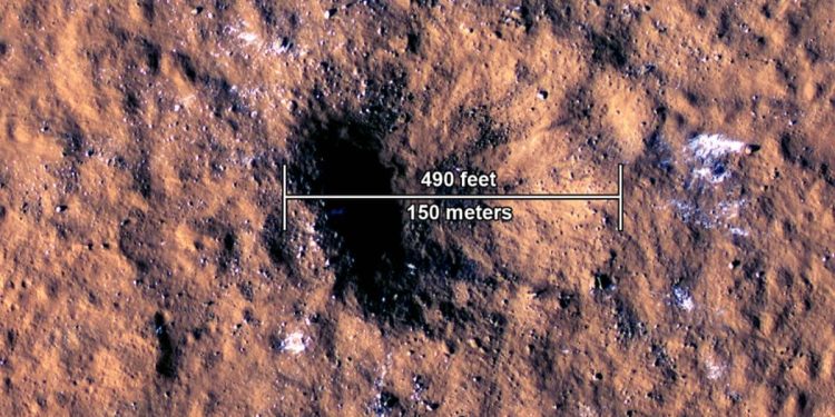 Les vaisseaux spatiaux de la NASA sur Mars enregistrent les plus grandes frappes de météores et les cratères d'impact à ce jour – Thebuzzly