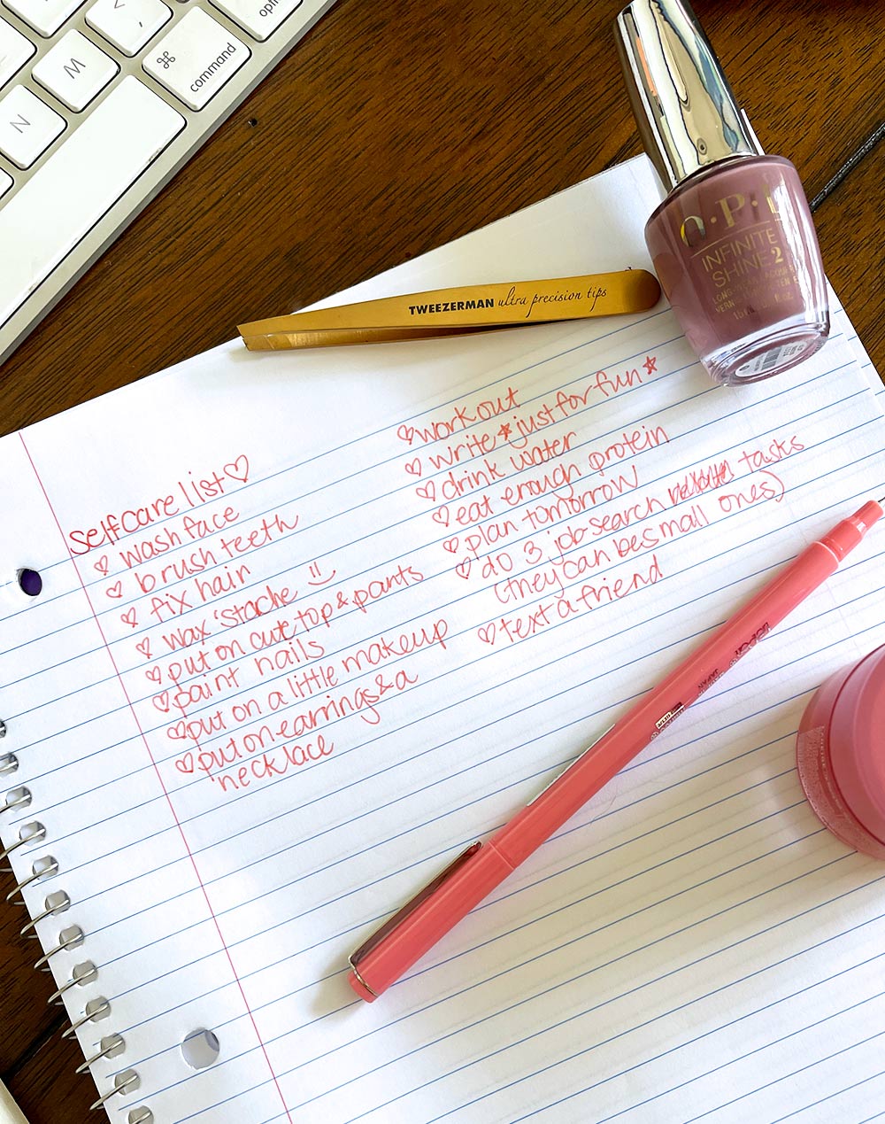 Partagez votre liste de soins personnels - Blog de maquillage et de beauté
