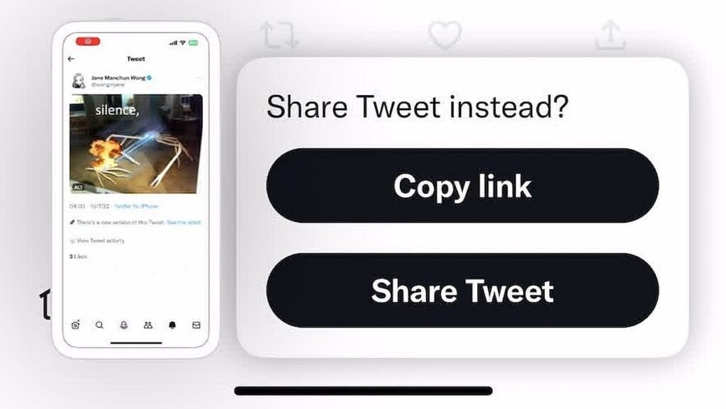 Twitter exhorte les utilisateurs à prendre des captures d'écran pour copier des liens et partager des tweets à la place : tous les détails – Thebuzzly