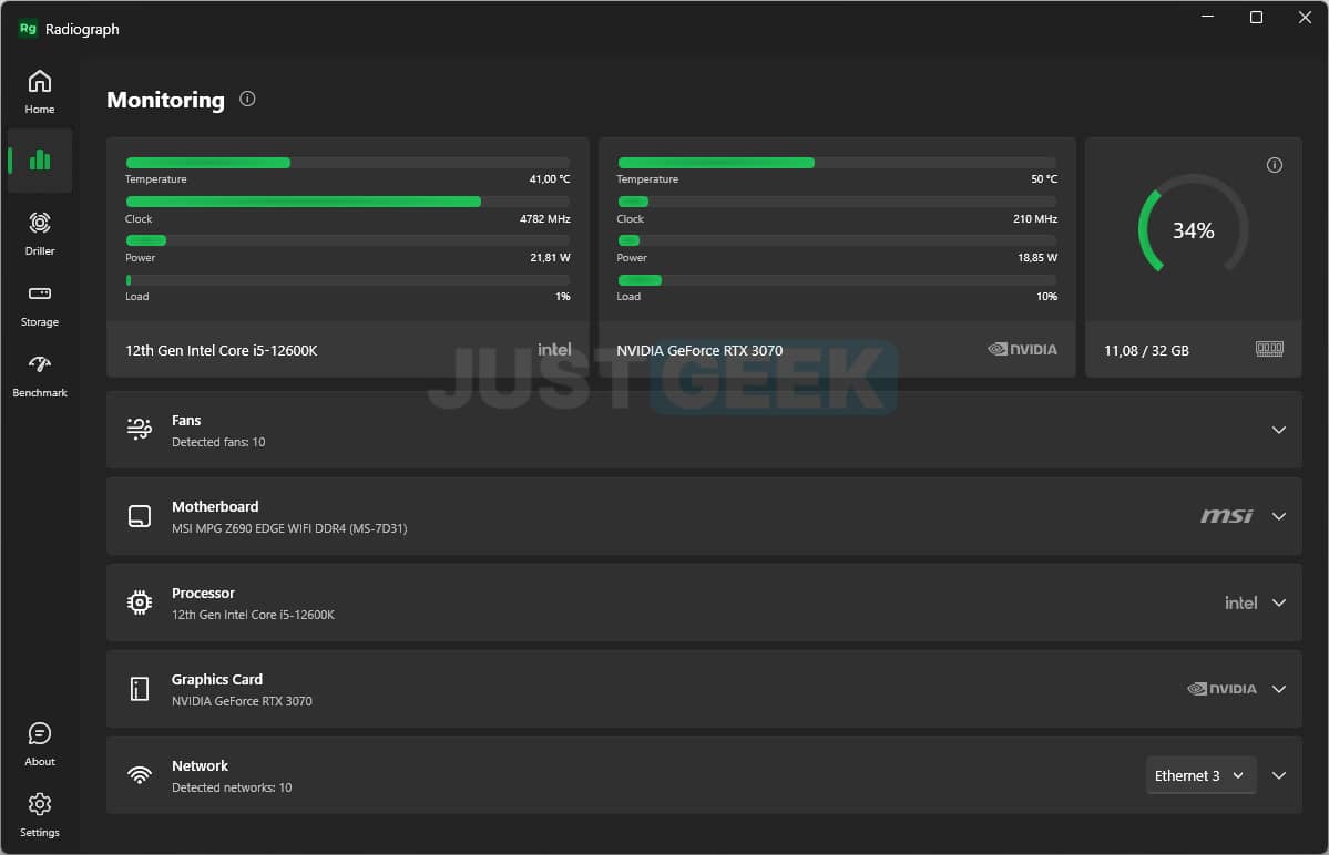 une application de surveillance PC gratuite