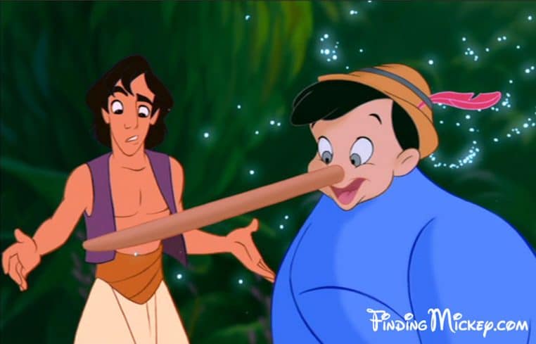 Personnages Disney cachés dans d'autres films Disney