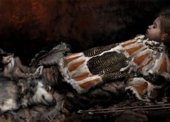 Un enfant de l'âge de pierre aurait été enterré avec un loup