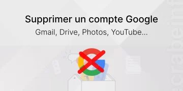 Comment supprimer un compte Google (Gmail, Drive, Photos, YouTube…) ?