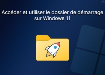 Accéder et utiliser le dossier de démarrage de Windows 11