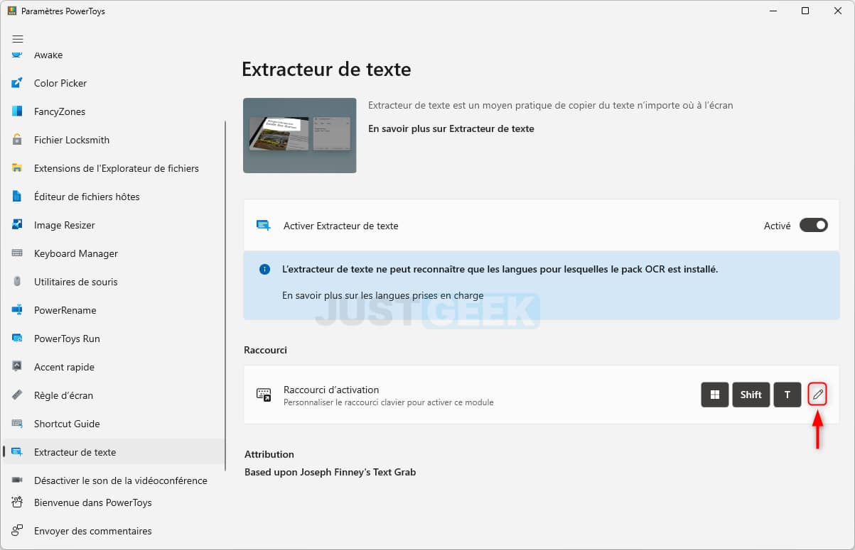 Comment extraire du texte d'une image sur Windows 11 ?