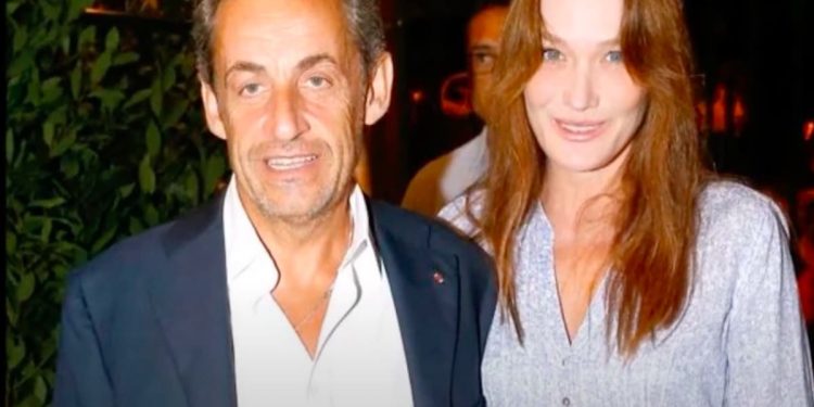 Carla bruni et Nicolas Sarkozy